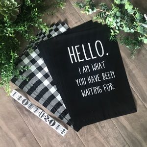 POLY MAILER 10x13 Hello & Buffalo Plaid combo (10)